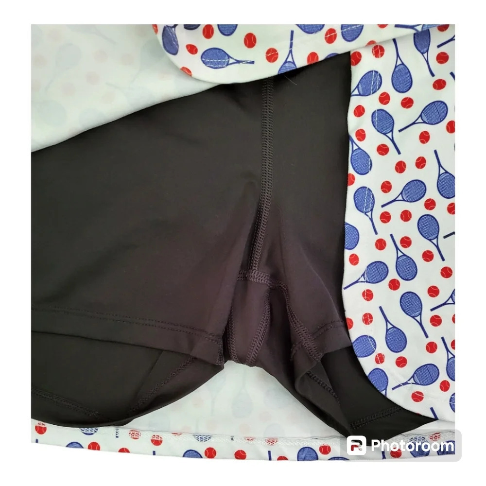 💕Tennis skort‎ Womens Size Xxl Soft Stretchy Tennis Prep - Picture 2 of 5